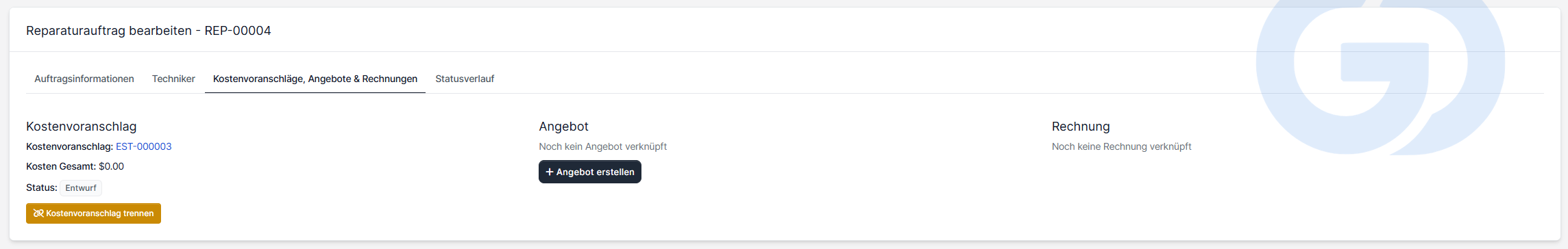Dokumenterstellung