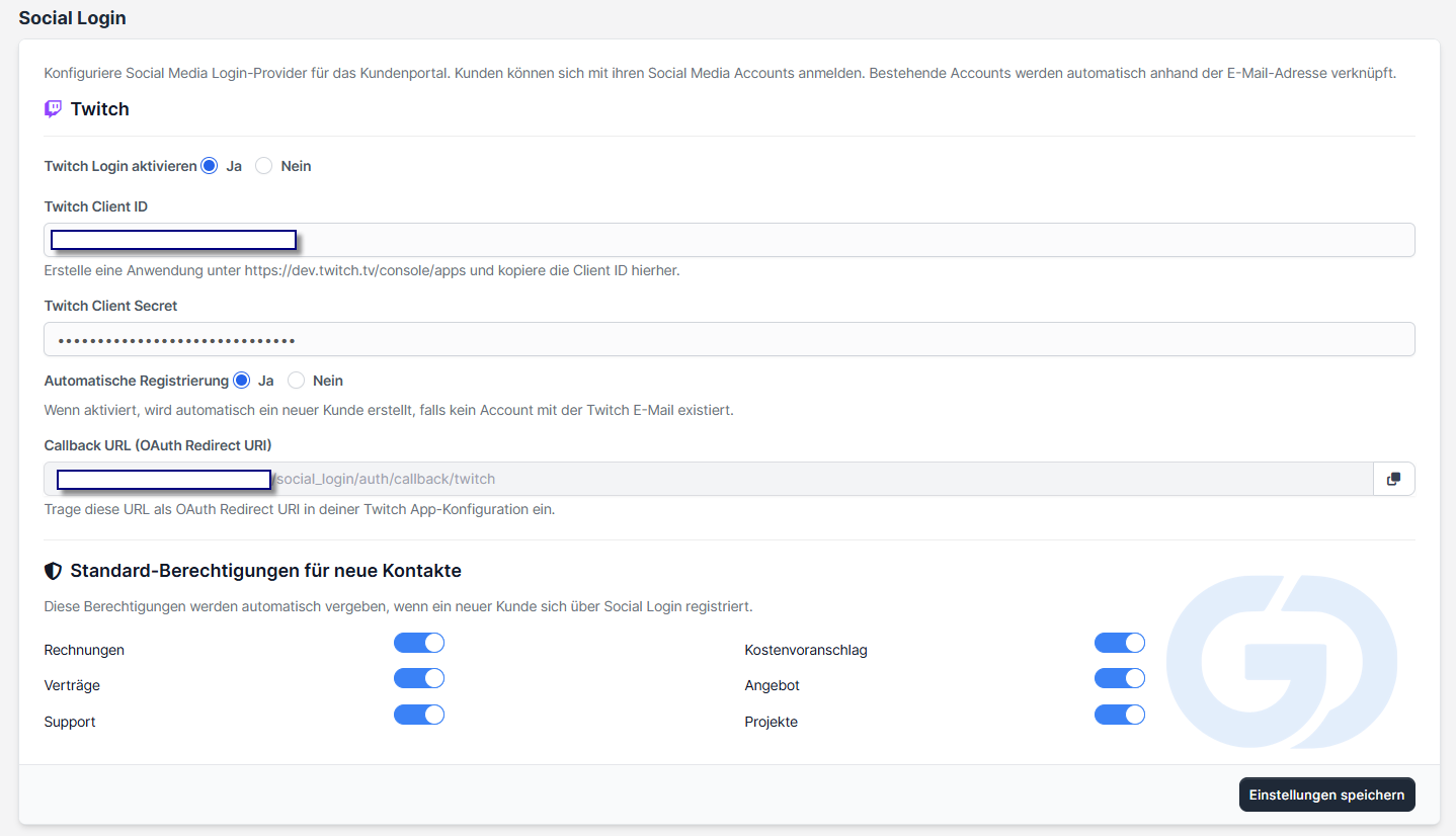Social Login